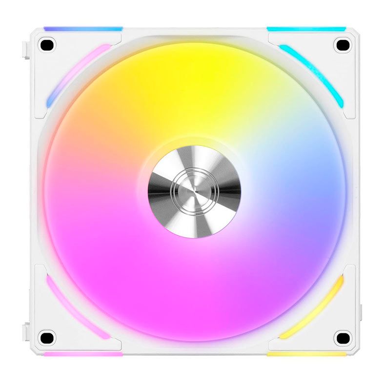 Ventoinha Lian Li AL140 V2, RGB, 140mm, Branco, UF-AL140V2-1W