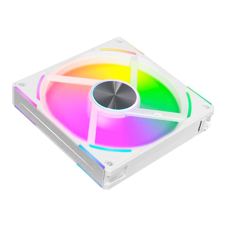 Ventoinha Lian Li AL140 V2, RGB, 140mm, Branco, UF-AL140V2-1W