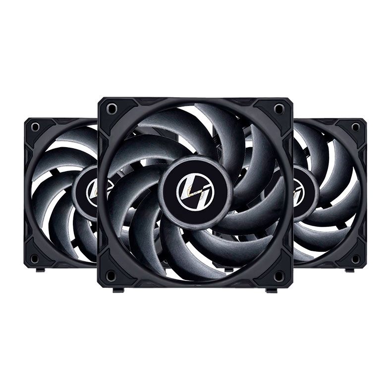 Kit Ventoinhas Lian Li Uni Fan P28, 3x120mm, Preto, UF-P28120-3B