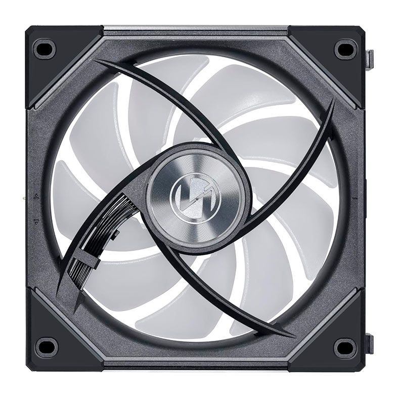 Ventoinha Lian Li Uni Fan SL-INF 120 Reverse, RGB, 120mm, Preta, UF-RSLIN120-1B