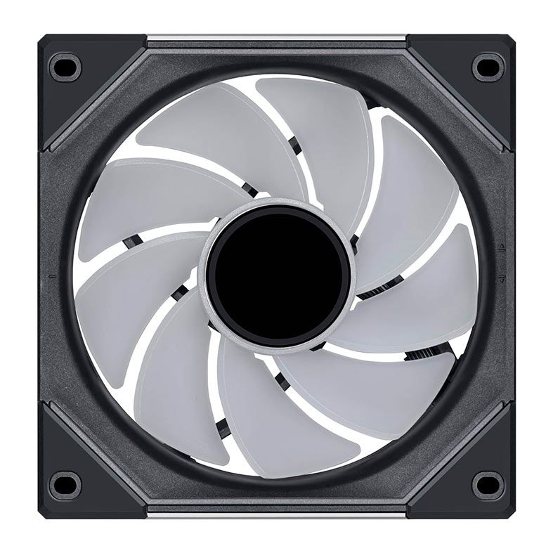 Ventoinha Lian Li Uni Fan SL-INF 120 Reverse, RGB, 120mm, Preta, UF-RSLIN120-1B