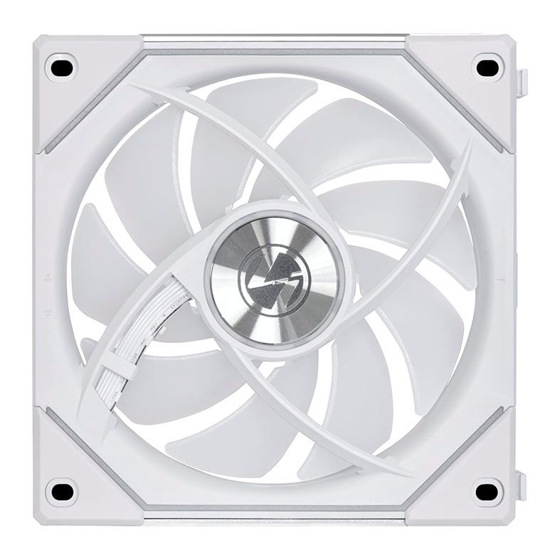 Ventoinha Lian Li Uni Fan SL-INF 120 Reverse, RGB, 120mm, Branca, UF-RSLIN120-1W