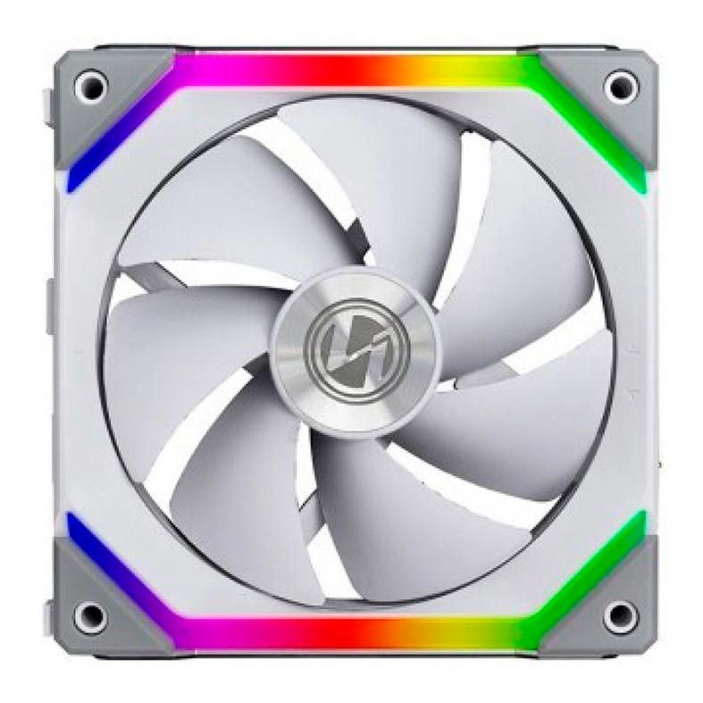 Ventoinha Lian Li Uni Fan SLI120 RGB Branco 120mm, UF-SL120-1W