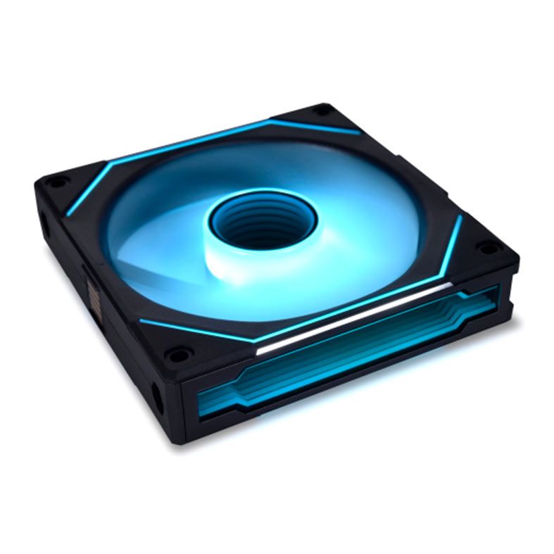 Kit Ventoinhas Lian Li Uni Fan SL-INF 120, 3x120mm, RGB, Preto, UF-SLIN120-3B