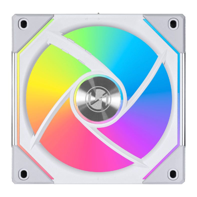 Kit Ventoinhas Lian Li Uni Fan SL-INF 120, 3x120mm, RGB, Branca, UF-SLIN120-3W