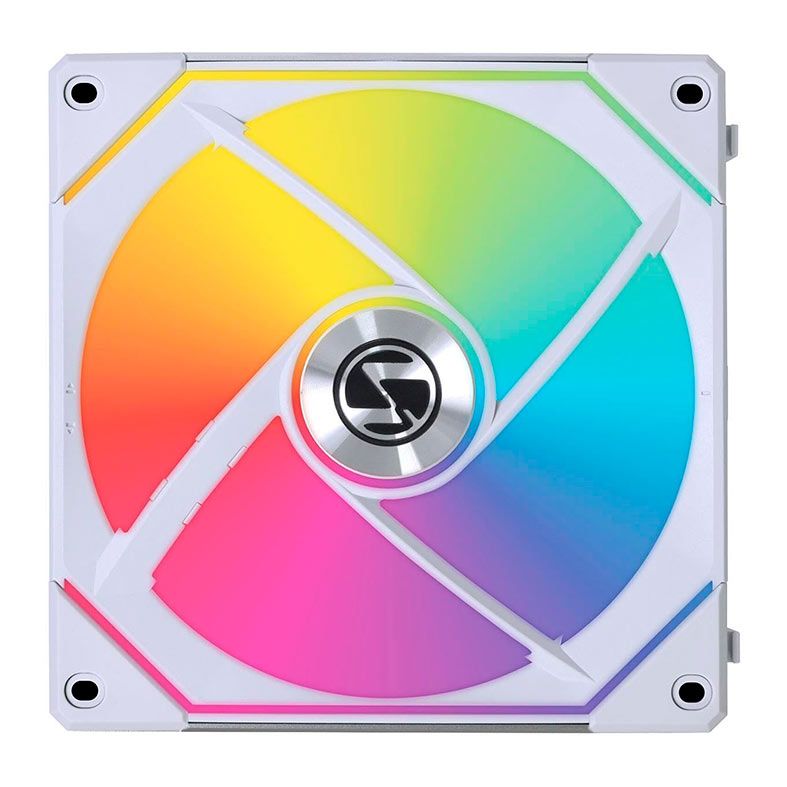Ventoinha Lian Li Uni Fan SL-INF 140, RGB, 140mm, Branca, UF-SLIN140-1W