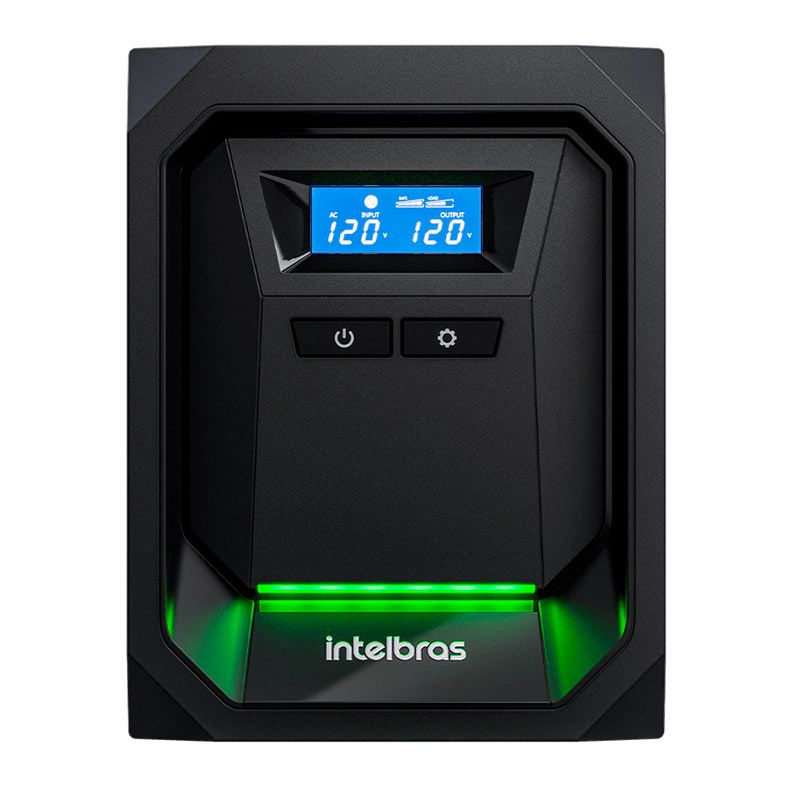 Nobreak Senoidal Ultimate Intelbras, LED Ajustavel 1000VA/700W, Bivolt, ULTIMATE-NOBREAK-GAMER