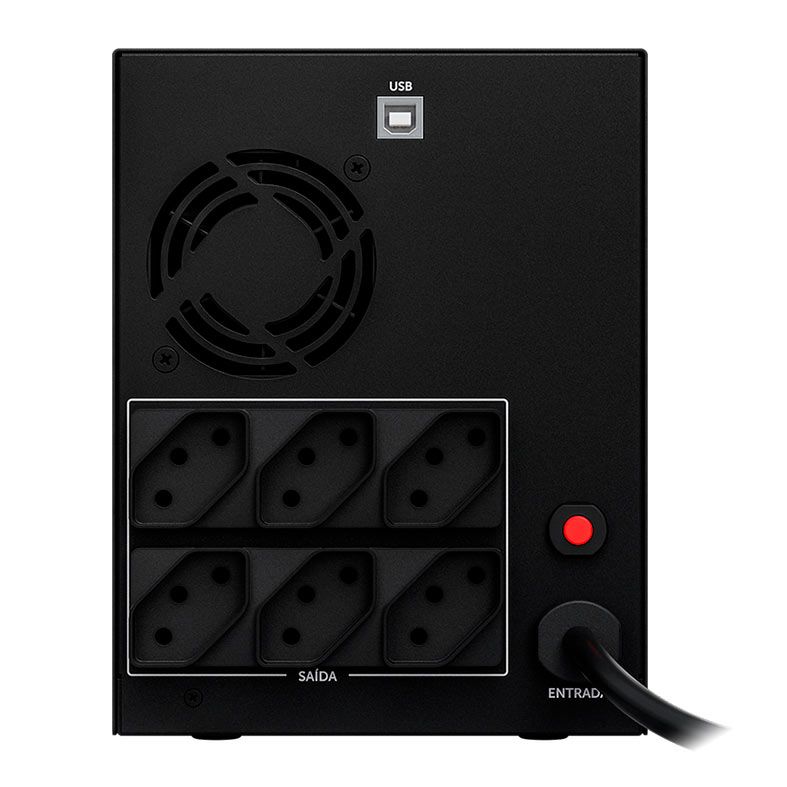 Nobreak Senoidal Ultimate Intelbras, LED Ajustavel 1000VA/700W, Bivolt, ULTIMATE-NOBREAK-GAMER