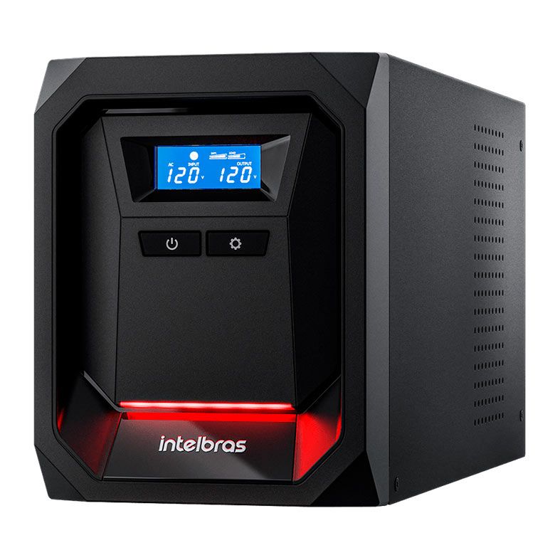 Nobreak Senoidal Ultimate Intelbras, LED Ajustavel 1000VA/700W, Bivolt, ULTIMATE-NOBREAK-GAMER
