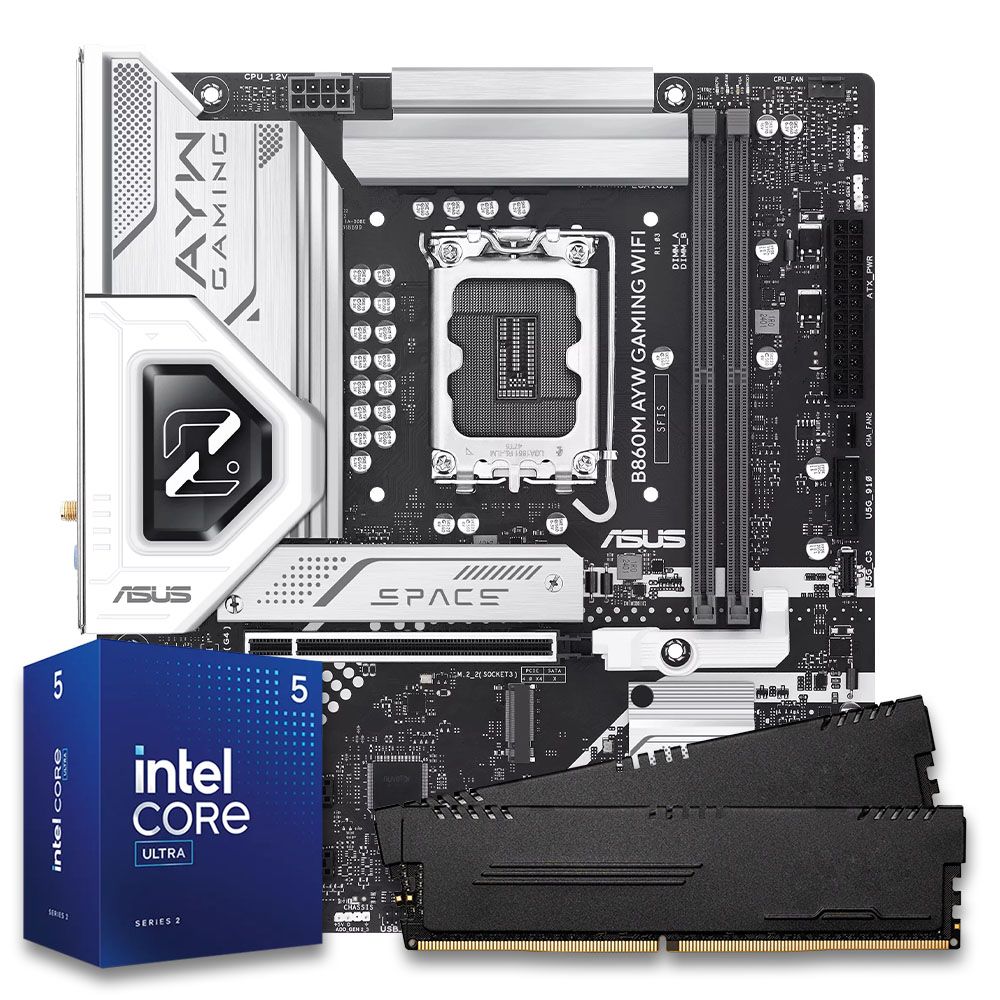 Pichau Kit Upgrade, Intel Core Ultra 5 225F, B860M DDR5 16GB | Pichau