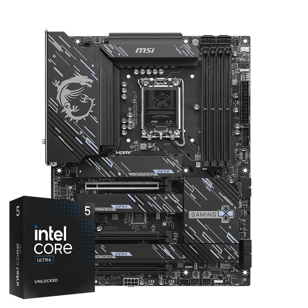 Pichau Kit Upgrade, Intel Core Ultra 5 245K, Z890 DDR5