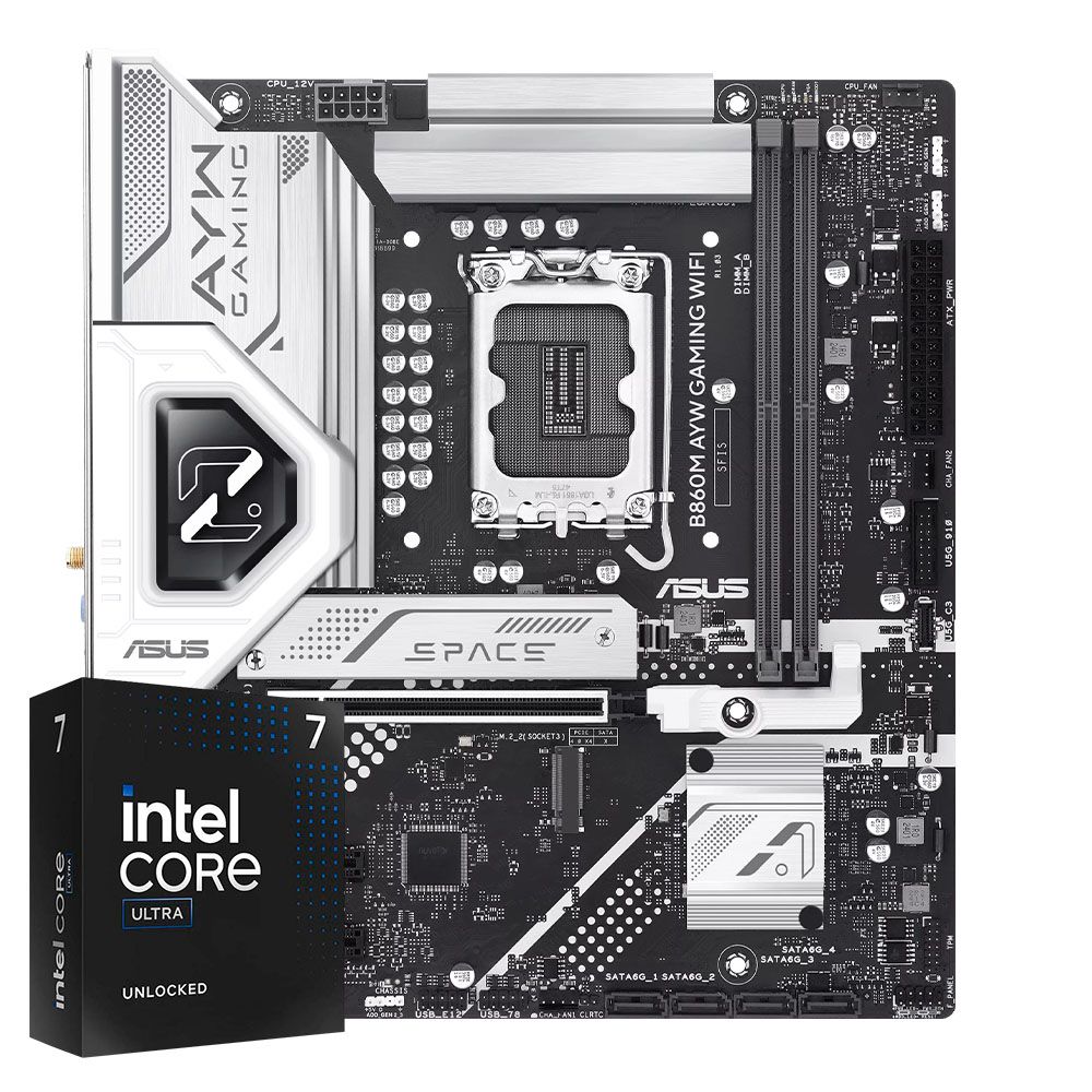【みく】Intel Core Ultra 7 265K Intel Processador Core Ultra 7 Desktop 265K - 20 núcleos (8 P