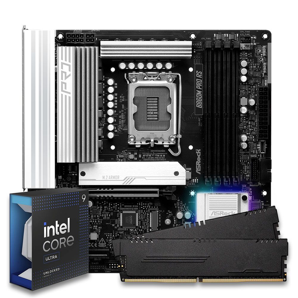 Pichau Kit Upgrade, Intel Core Ultra 9 285K, B860M DDR5, 16GB