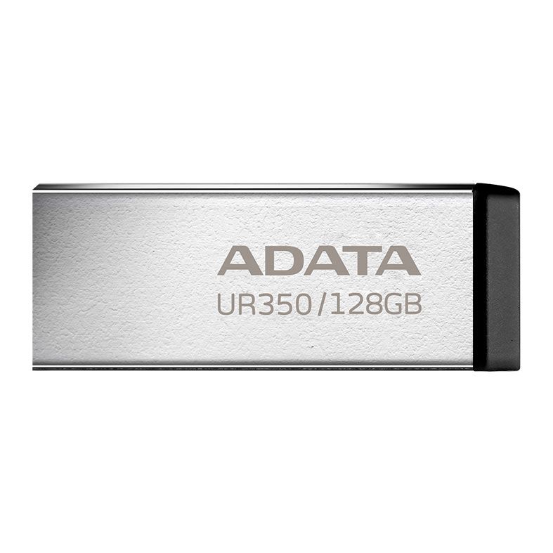 Pen Drive Adata UR350, 128GB, USB 3.2, Preto, UR350-128G-RSR-BK