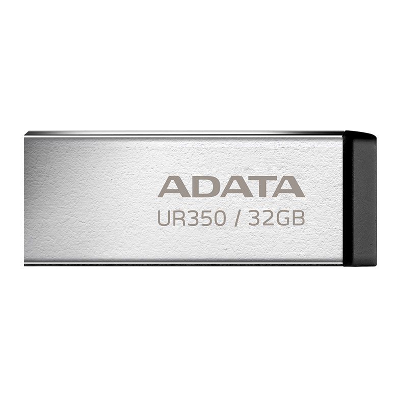 Pen Drive Adata UR350, 32GB, USB 3.2, Preto, UR350-32G-RSR-BK