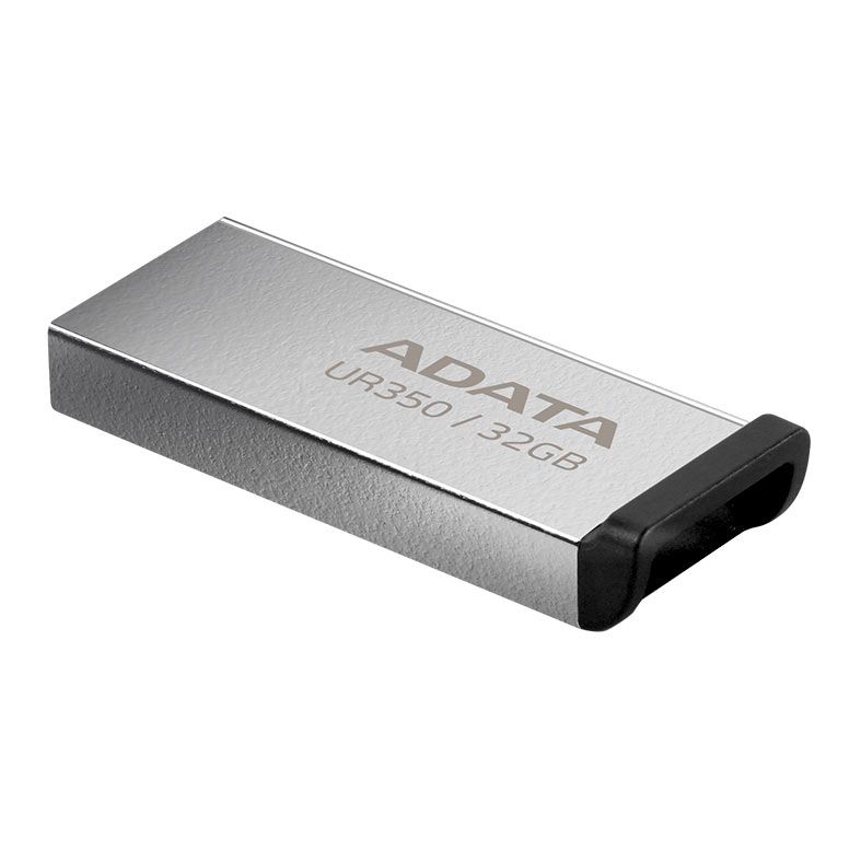 Pen Drive Adata UR350, 32GB, USB 3.2, Preto, UR350-32G-RSR-BK