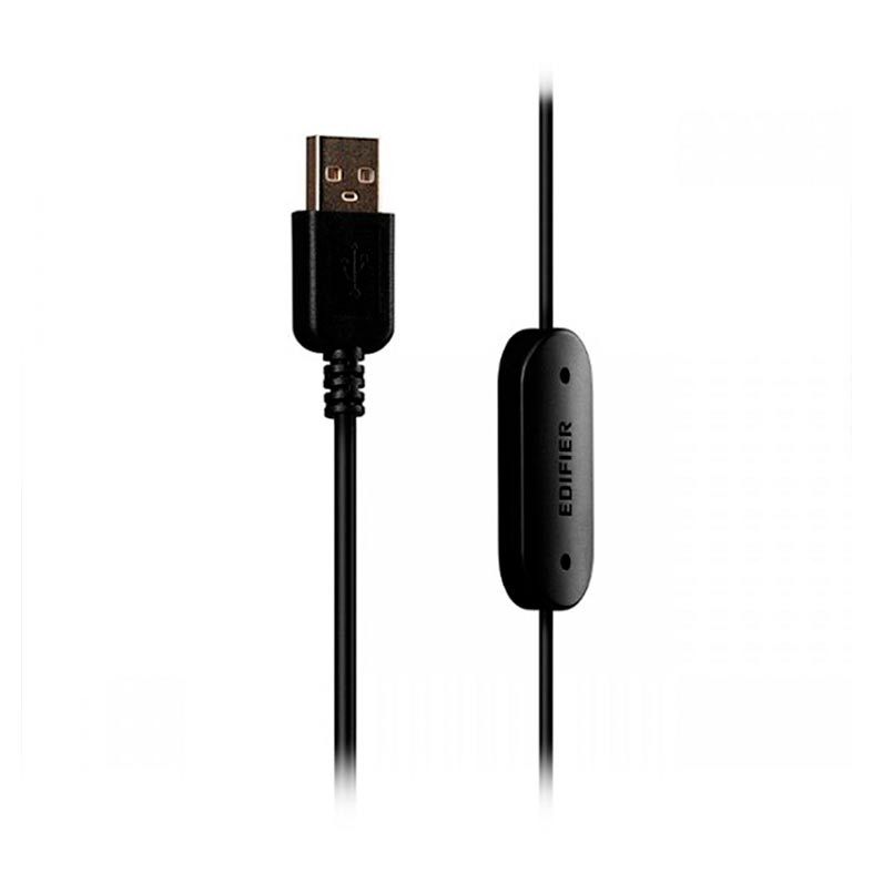 Fone de Ouvido Edifier USB K800 Preto