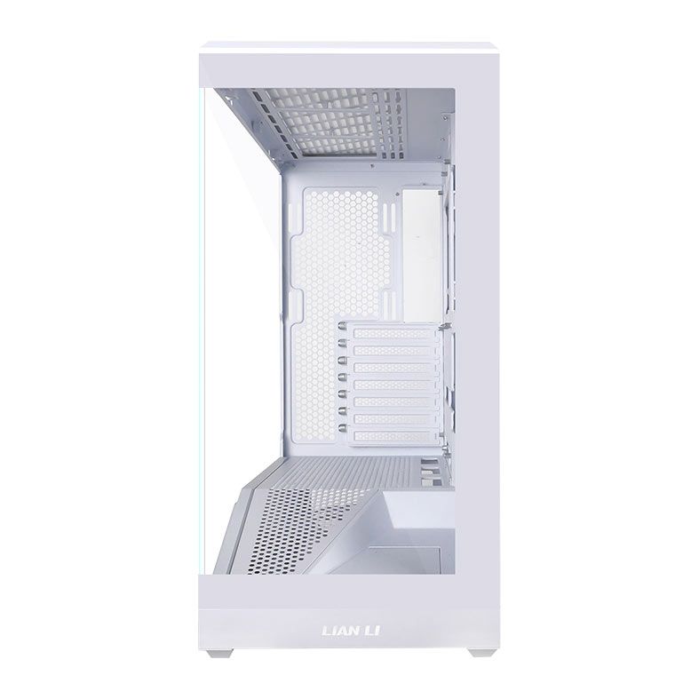 Gabinete Gamer Lian Li Vector V100, ARGB, Mid-Tower, Lateral de Vidro, Branco, V100W