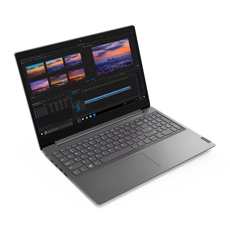 Notebook Lenovo V15 IGL, 15.6 Pol, Intel Core N4020, 4GB DDR4, SSD 128GB, Cinza, V15-IGL