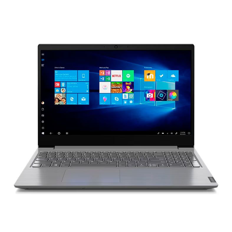 Notebook Lenovo V15 IGL, 15.6 Pol, Intel Core N4020, 4GB DDR4, SSD 128GB, Cinza, V15-IGL