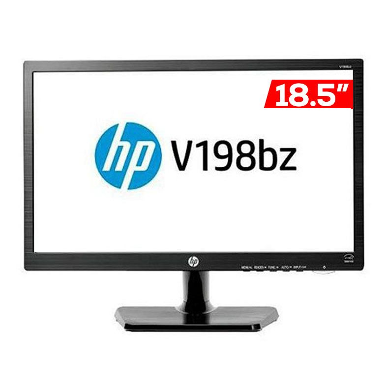 Monitor HP 18.5 Pol. LED 1366x768 Widescreen Preto, V198BZ G2