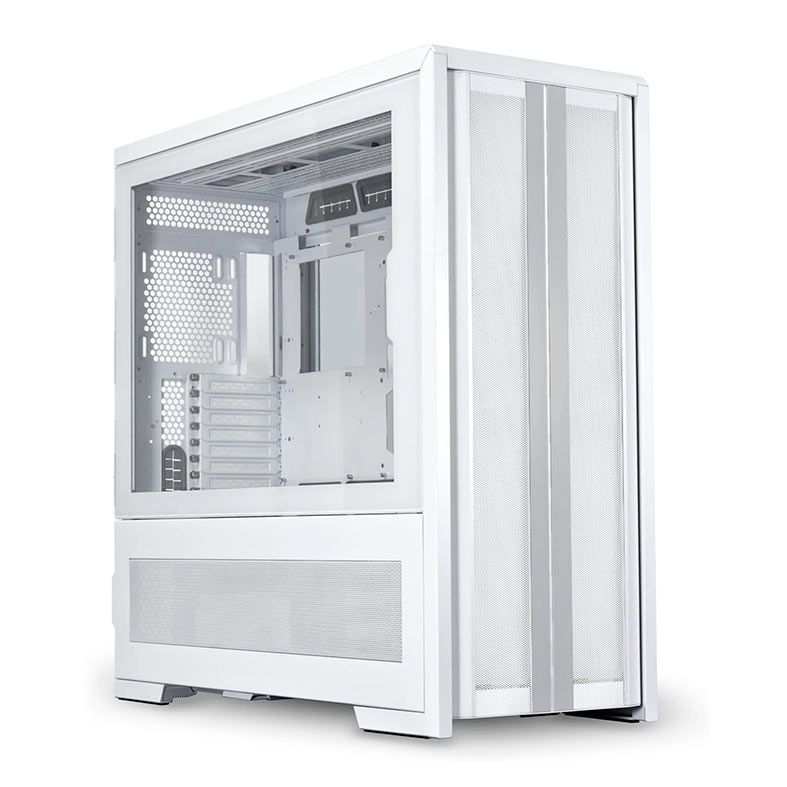 Gabinete Gamer Lian Li V3000 Plus, RGB, Full-Tower, Lateral De Vidro, Branco, V3000-PW