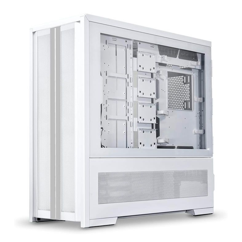 Gabinete Gamer Lian Li V3000 Plus, RGB, Full-Tower, Lateral De Vidro, Branco, V3000-PW