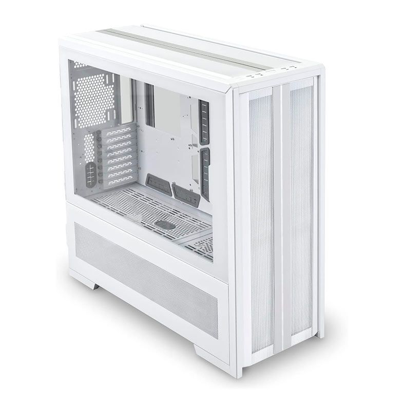Gabinete Gamer Lian Li V3000 Plus, RGB, Full-Tower, Lateral De Vidro, Branco, V3000-PW