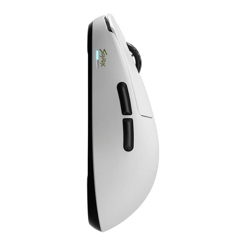 SCYROX V8 white マウス Mouse Gamer Scyrox V8, 8K, 30000DPI, 5 Botoes, Wireless, Branco