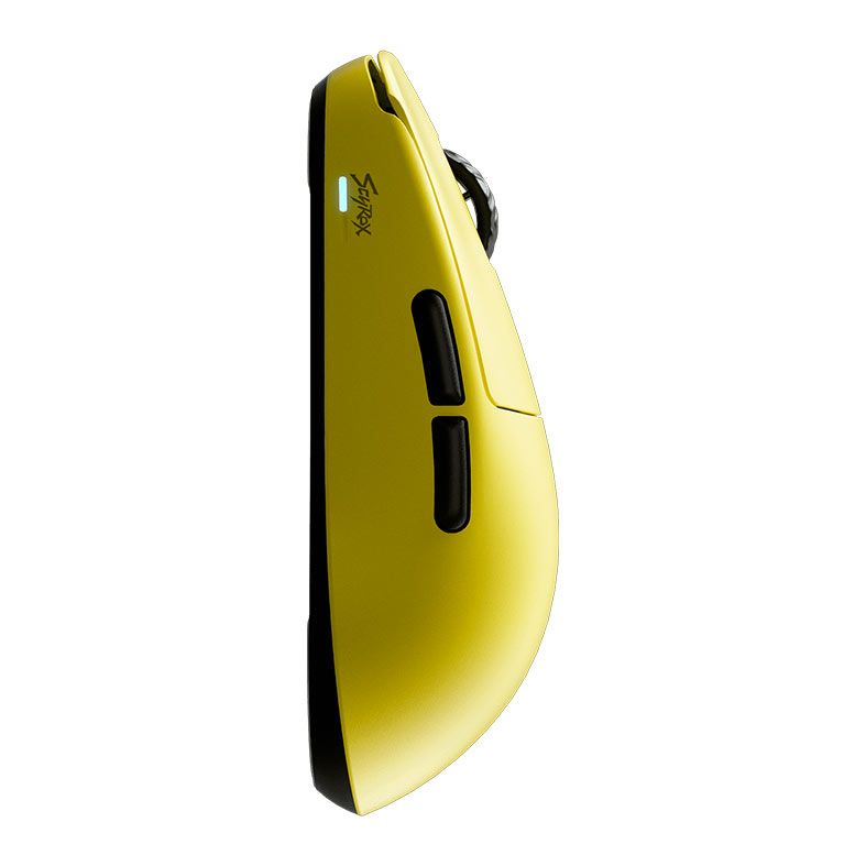 Mouse Gamer Scyrox V8, 8K, 30000DPI, 5 Botoes, Wireless, Amarelo