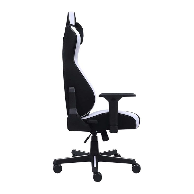 Cadeira Gamer Pcyes Mad Racer V8 Turbo, Preto e Branco, V8TBMADBC