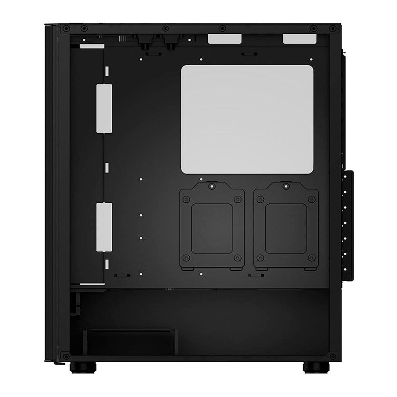 Gabinete Gamer XPG Valor Air, Mid-Tower, Lateral de Vidro, Com 4 Fans, Preto, VALORAIRMT-BKCWW