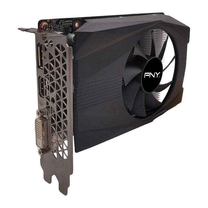 Placa de Video PNY GeForce GTX 1650, 4GB, GDDR6, 128-bit, VCG16504D6SFMPB1