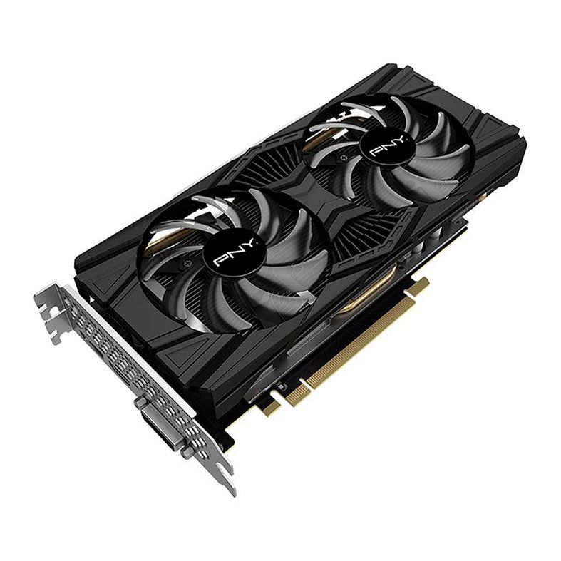 Placa de Video PNY GeForce GTX 1660 Ti, 6GB, GDDR6, 192-bit, VCG1660T6DFPPB1-NAC