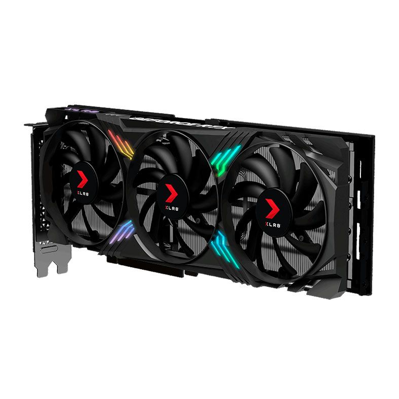 Placa de Video PNY GeForce RTX 4070 Super XLR8 Gaming Verto OC, RGB, 12GB, GDDR6X, 192-bit, VCG4070S12TFXXPB1-O