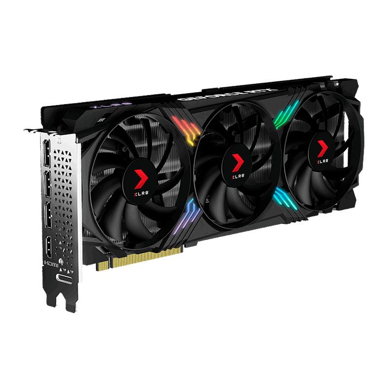 Placa de Video PNY GeForce RTX 4070 Super XLR8 Gaming Verto OC, RGB, 12GB, GDDR6X, 192-bit, VCG4070S12TFXXPB1-O