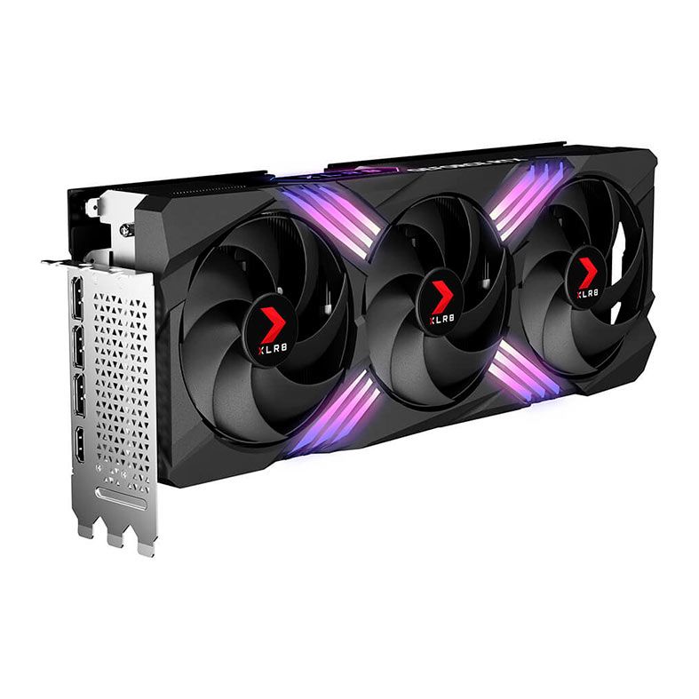 Placa de Video PNY GeForce RTX 4070 Ti XLR8 Gaming Verto TF OC, 12GB, GDDR6X, 192-bit, VCG4070T12TFXXPB1-O