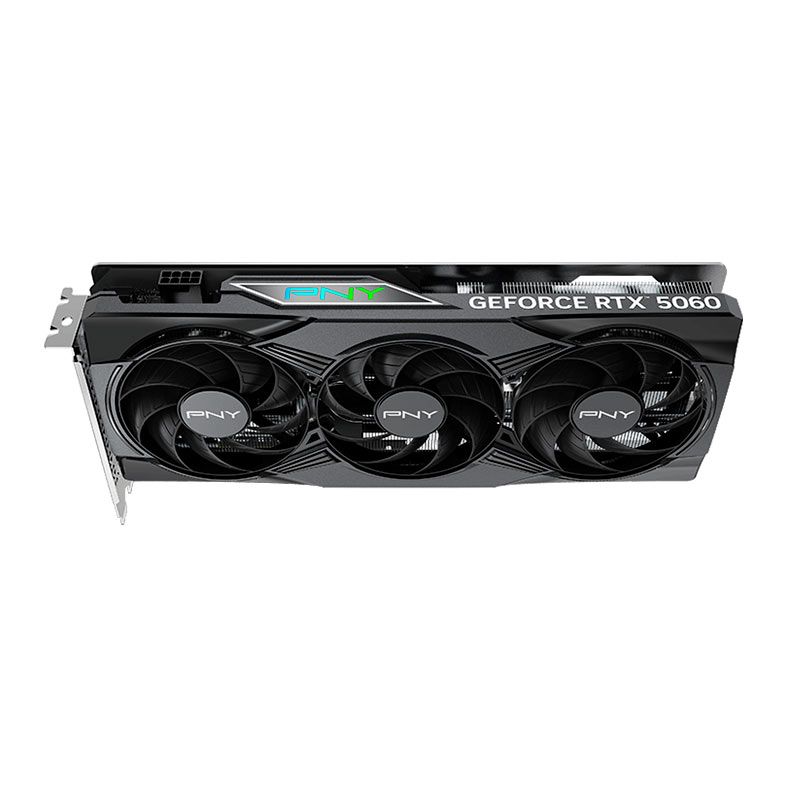 Placa de Video PNY GeForce RTX 5060 Epic-X Triple Fan OC, 8GB, GDDR7, 128-bit, VCG50608TFXXPB1-O-NAC