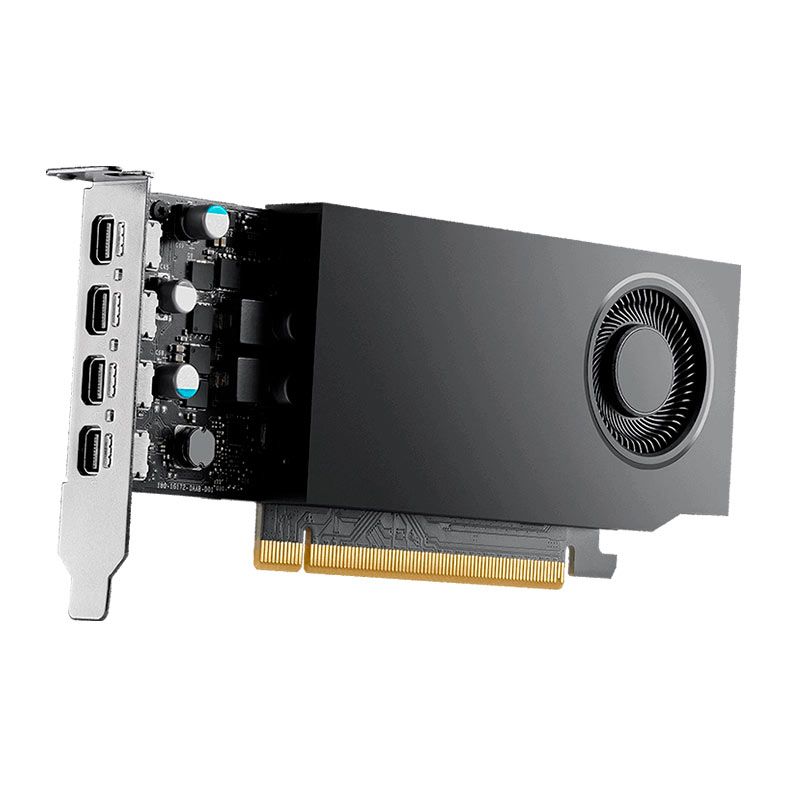 Placa de Video PNY Quadro RTX A400, 4GB, GDDR6, 64-bit, VCNRTXA400ATX-PB