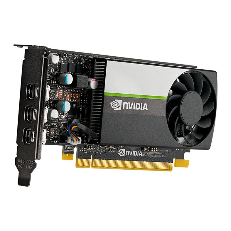 Placa de Video PNY Quadro T400, 4GB, GDDR6, 64-bit, VCNT4004GB-PB-NAC
