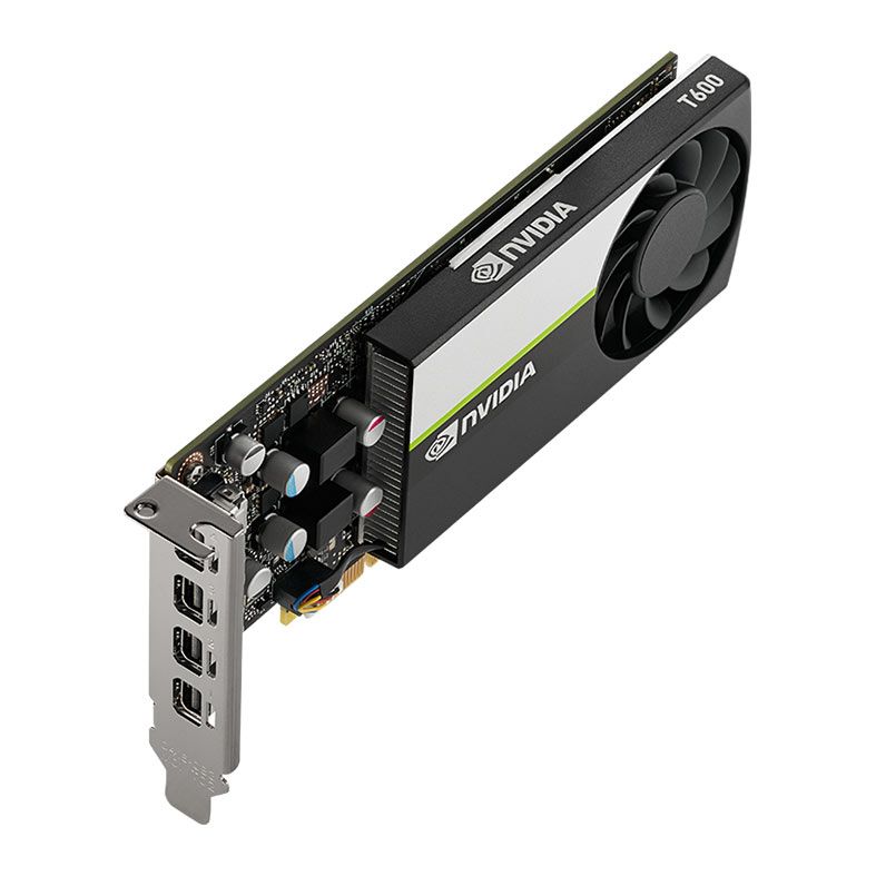 Placa de Video PNY Quadro T600, 4GB, GDDR6, 128-bit, VCNT600-PB-NAC