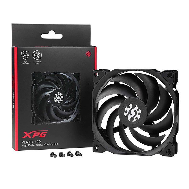 Ventoinha XPG Vento, 120mm, VENTO120-BKCWW