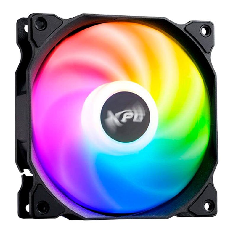 Kit Ventoinhas XPG Vento 120 PWM, ARGB, 3x120mm, Preto, VENTO120ARGBPWM3C-BKCWW