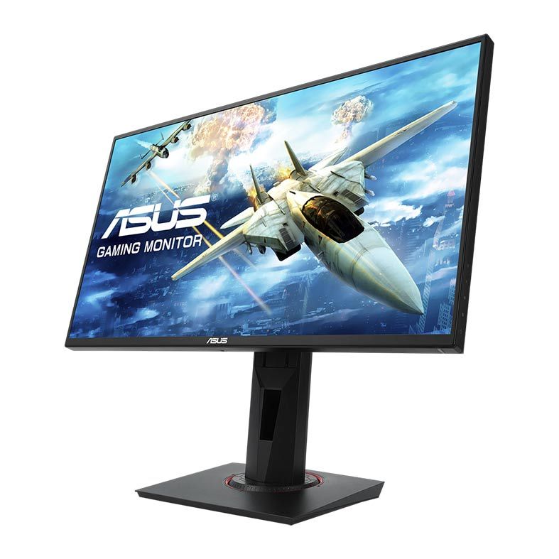 Monitor Gamer Asus VG258QR, 24.5 Pol. TN, FHD, 0.5ms, 165Hz, G-Sync, FreeSync Premium, HDMI/DP, VG258QR