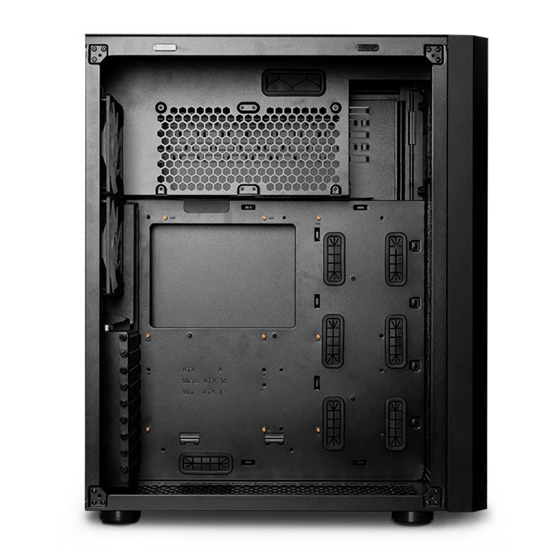 Gabinete Gamer Valkyrie ONE VK01, Full-Tower, Com 2 Fans, Lateral de Vidro, Preto, VK01-BLK