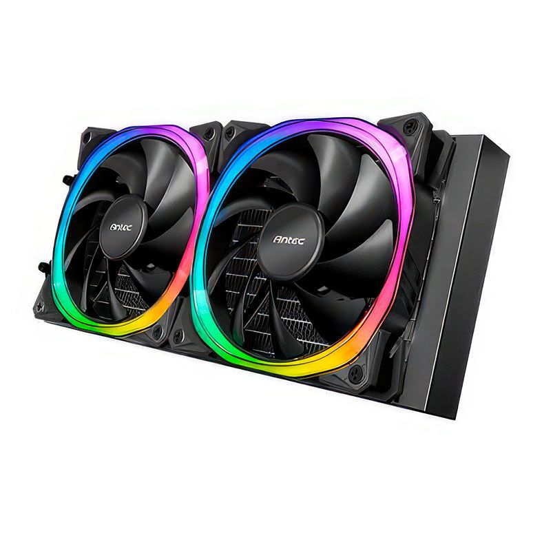 Water Cooler Antec Vortex 240 ARGB, 240mm, Preto, VORTEX-240-ARGB