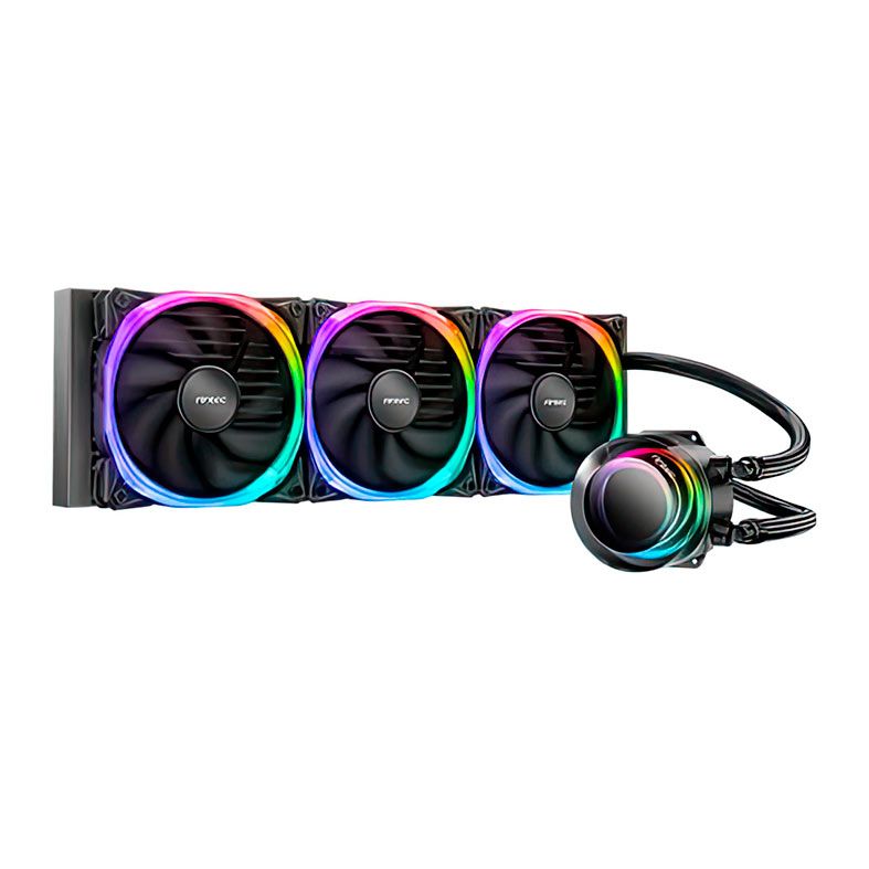 Water Cooler Antec Vortex 360 ARGB, 360mm, Preto, VORTEX-360-ARGB