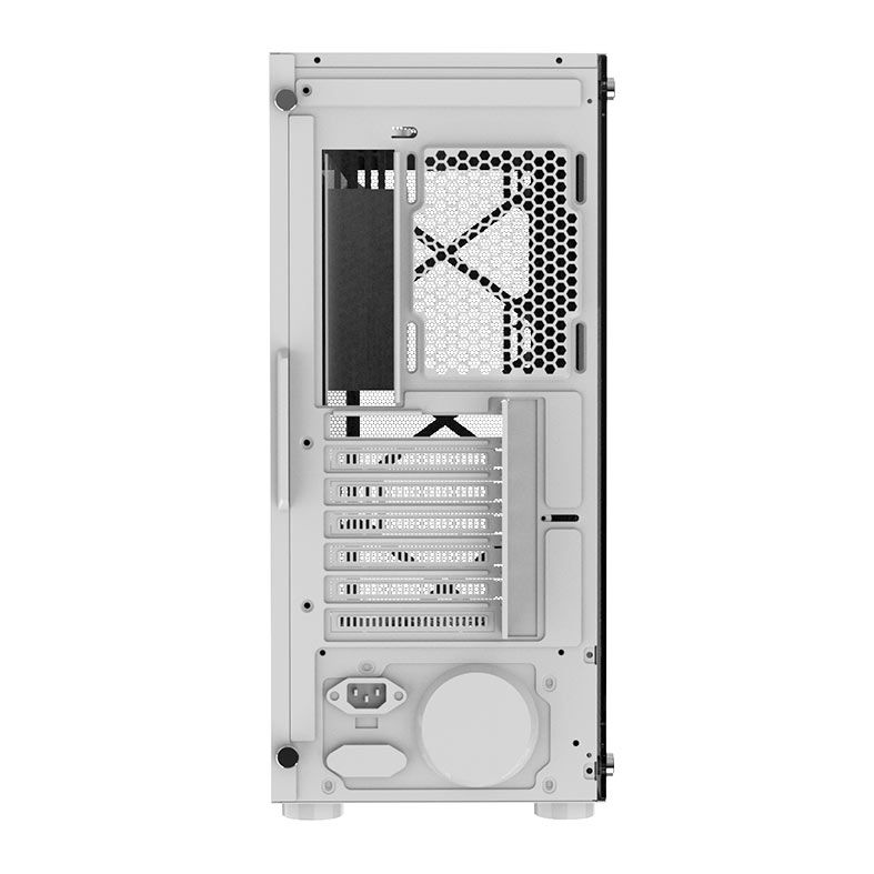 Gabinete Gamer Alseye Vortex, Mid-Tower, Lateral de Vidro, Branco, VORTEX-WH