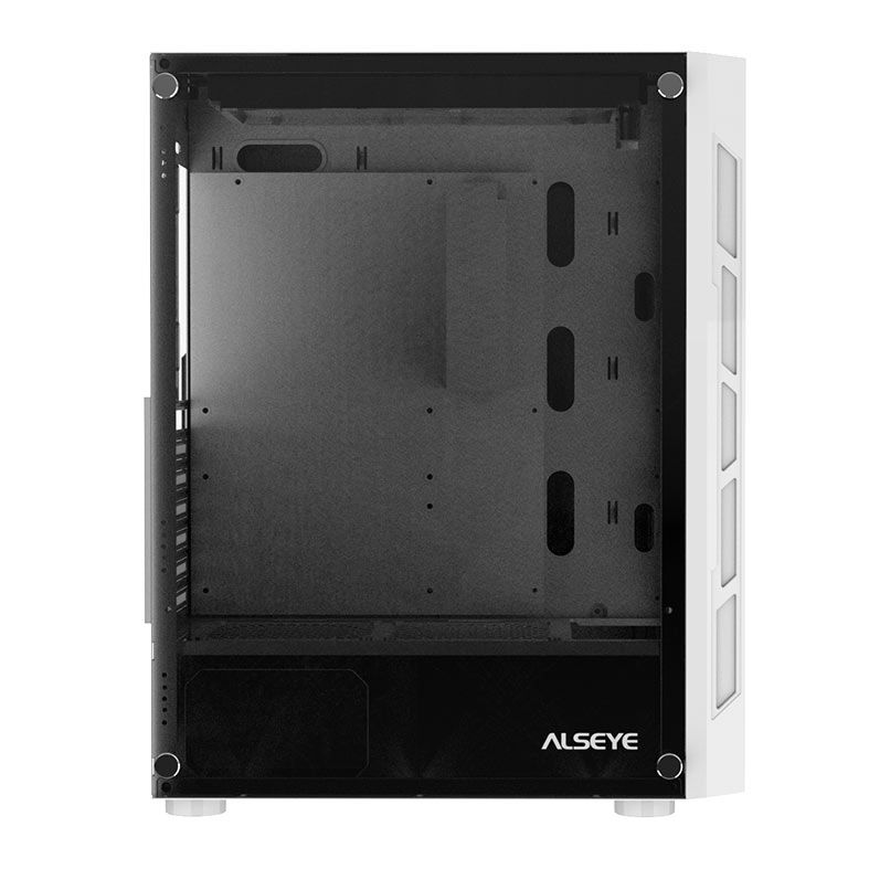 Gabinete Gamer Alseye Vortex, Mid-Tower, Lateral de Vidro, Branco, VORTEX-WH
