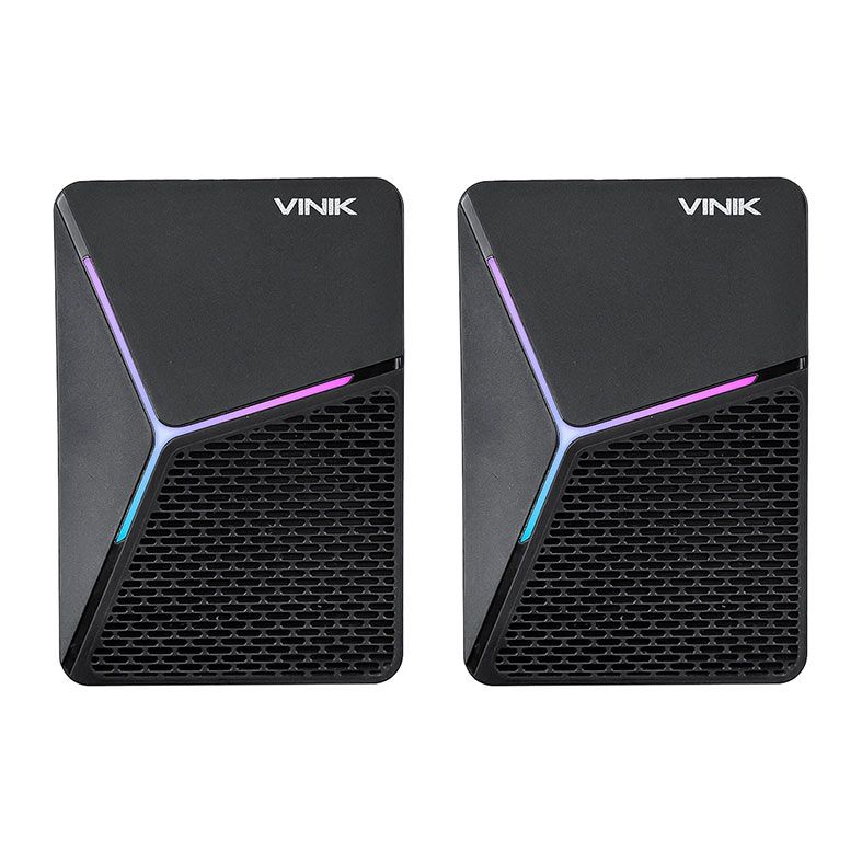 Caixa de Som Vinik Star, RGB, 6W RMS, P2, Preto, VSPKG6WST